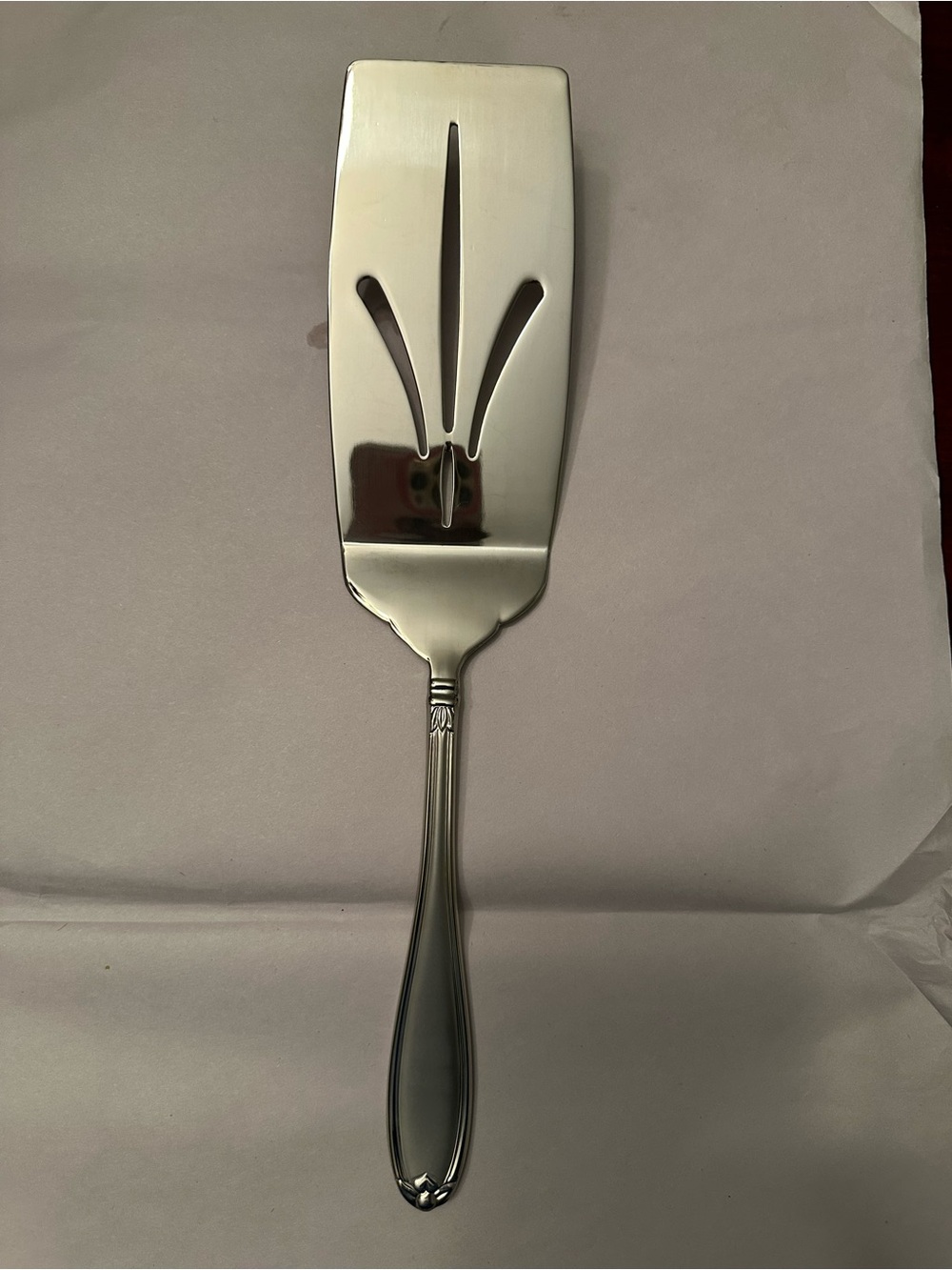Princess House Silver Plated Decorative Cake Server